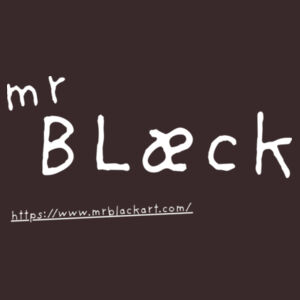 mr black logo frontback Design