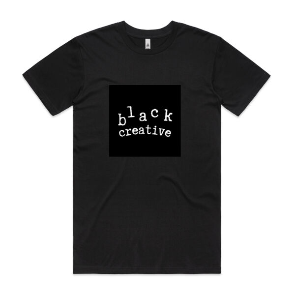 Black Creative Logo t Shirt Thumbnail